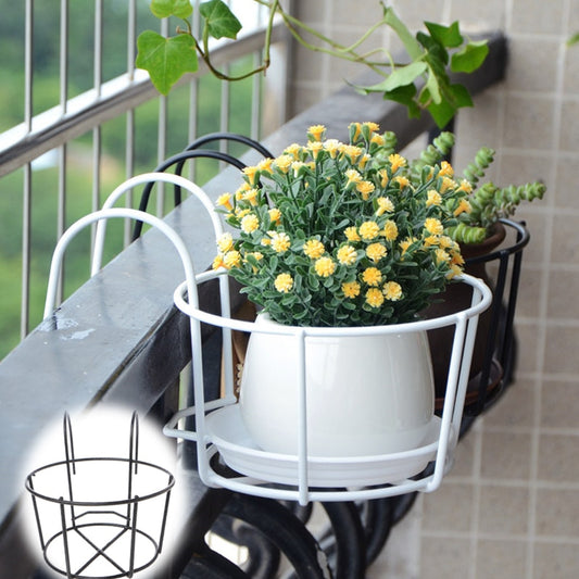 Iron Hanging Plant Basket