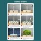 Indoor Hydroponics Garden Kit - LED & Water Pump