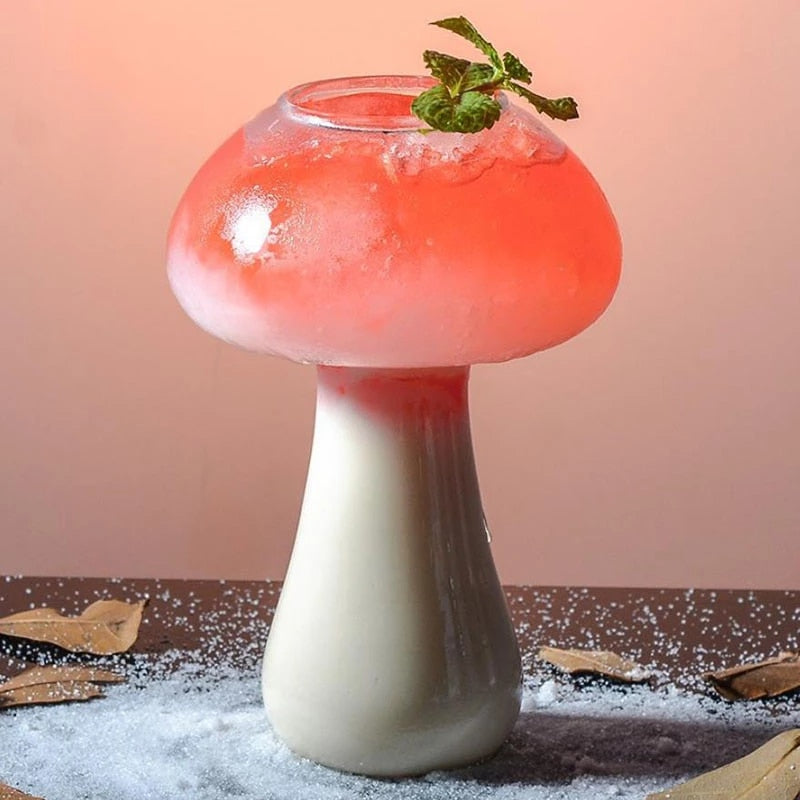 Mushroom Shaped Cocktail Glass