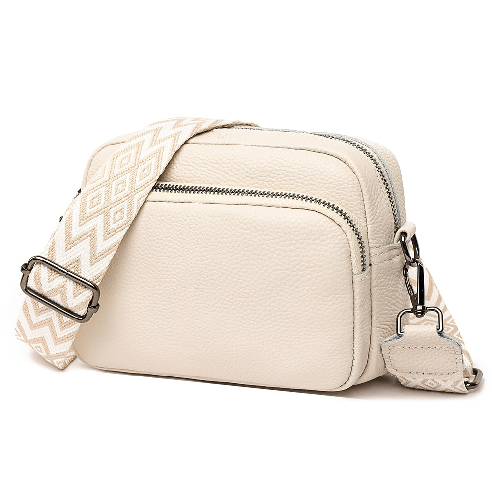 Double Zip Crossbody Bag