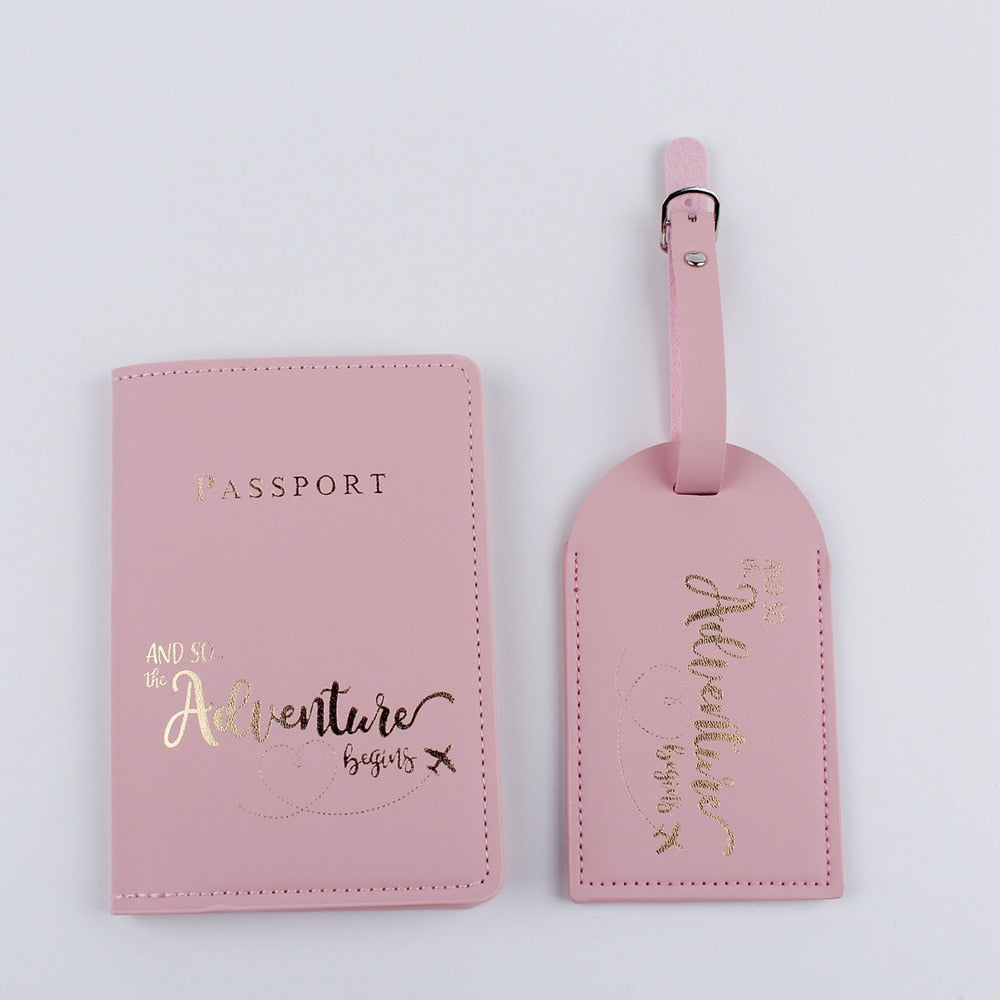 Travel Passport Cover & Luggage Tag