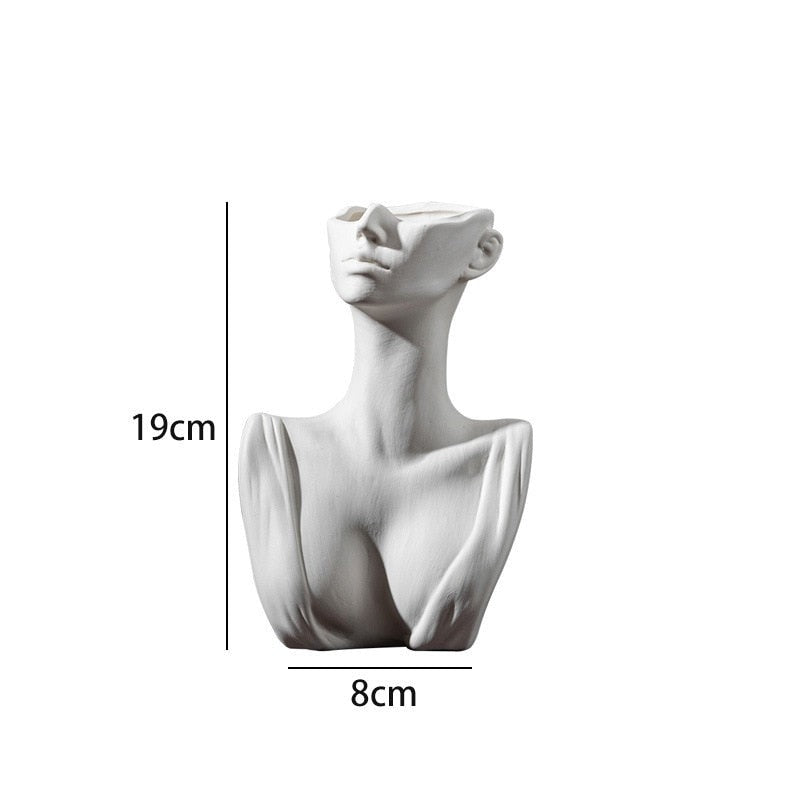 Ceramic Vase - Modern Body Sculpture