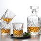 750ml Decanter Bottle and Glass Set