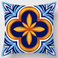 Geometric Floral Cushion Case