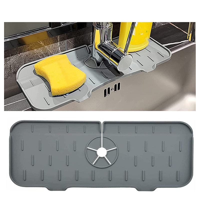 Kitchen Sink Silicone Splash Guard