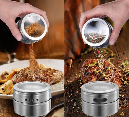 Magnetic Spice Jars