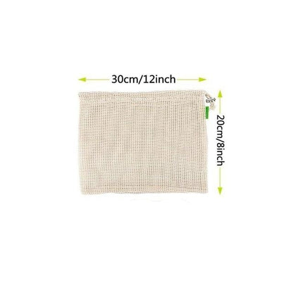 Reusable Organic Cotton Produce Bags