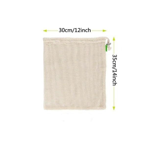 Reusable Organic Cotton Produce Bags