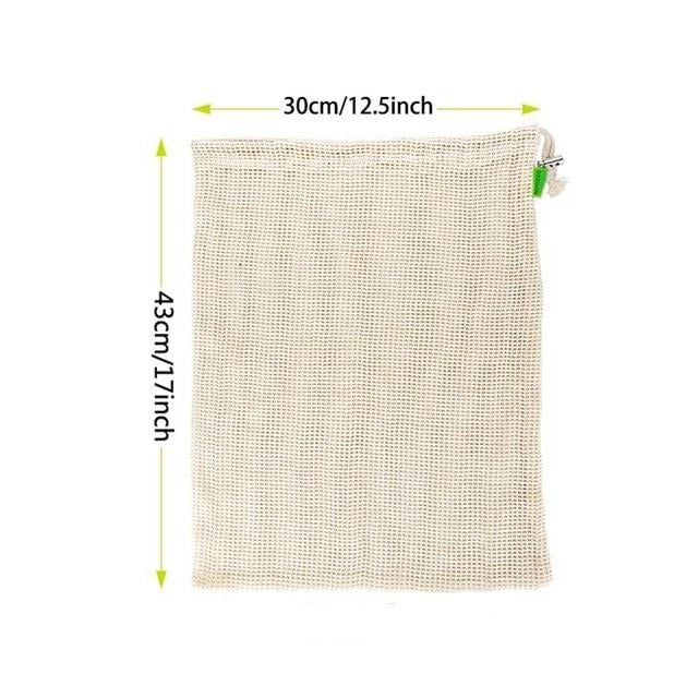 Reusable Organic Cotton Produce Bags