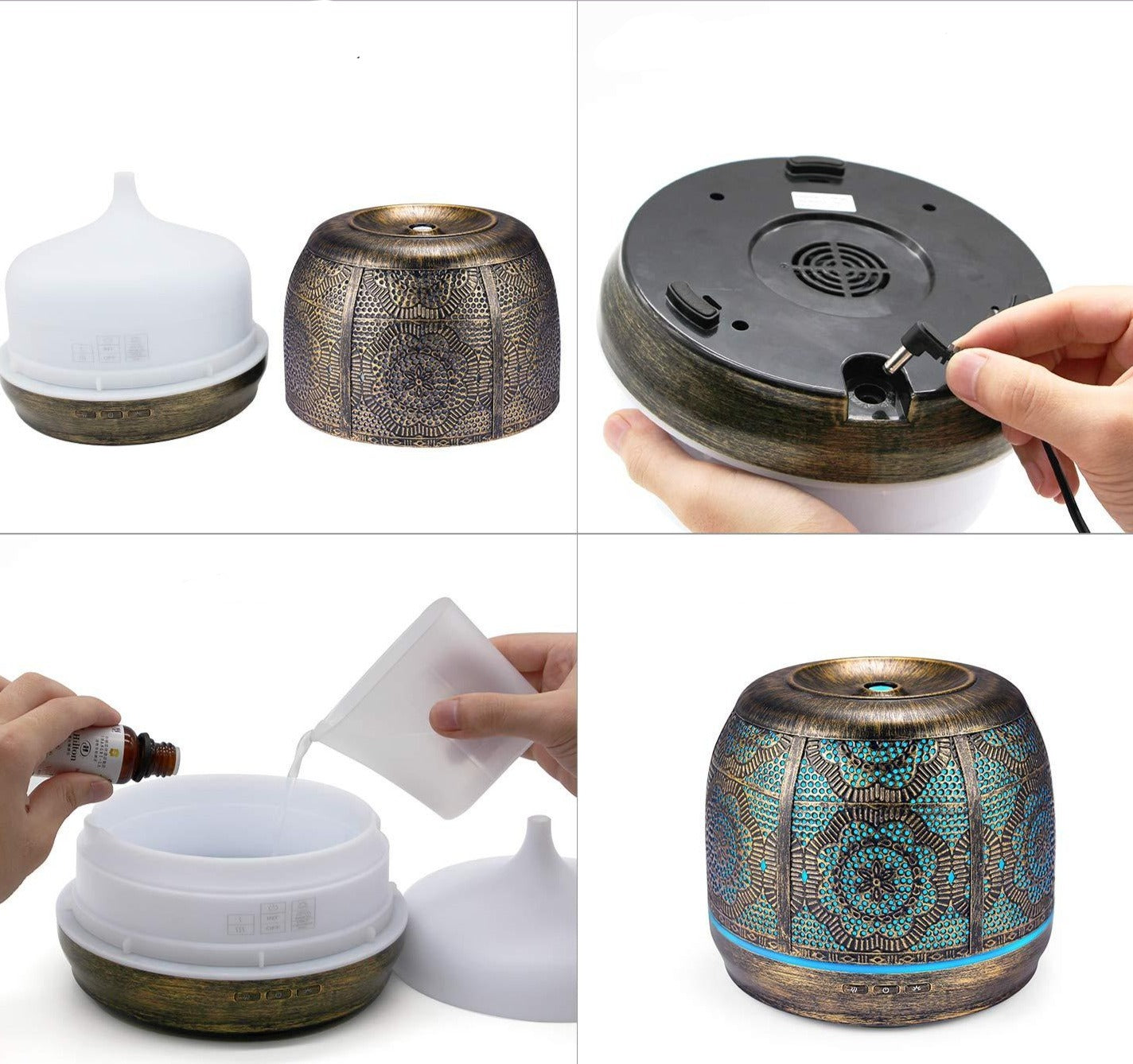 Moroccan Lamp Oil Diffuser