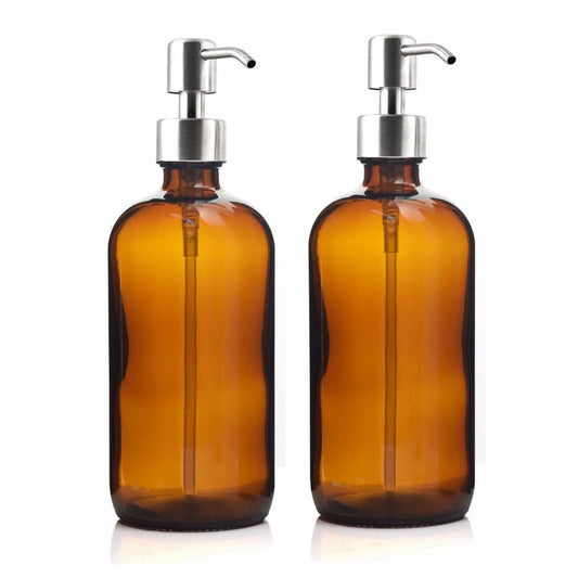 500ml Liquid Glass Soap Dispenser