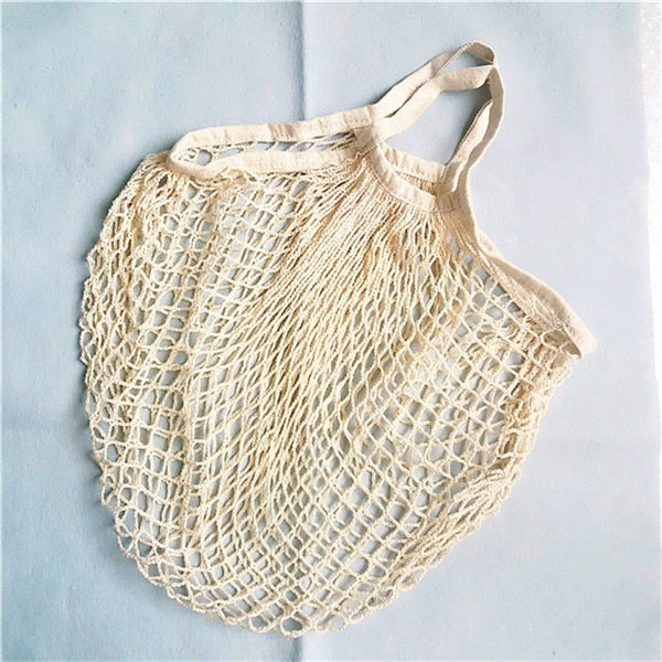 Woven Cotton Grocery Tote