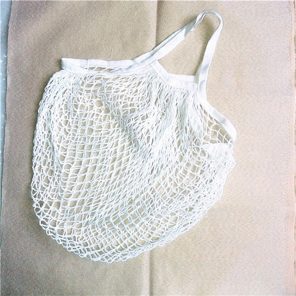 Woven Cotton Grocery Tote