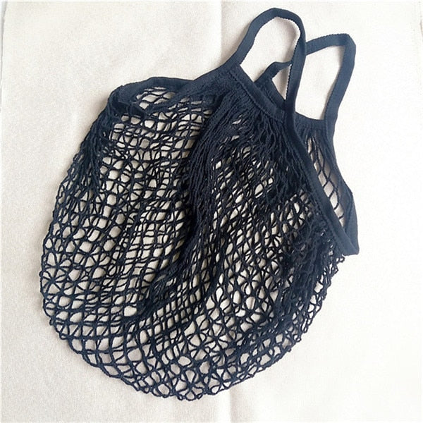 Woven Cotton Grocery Tote